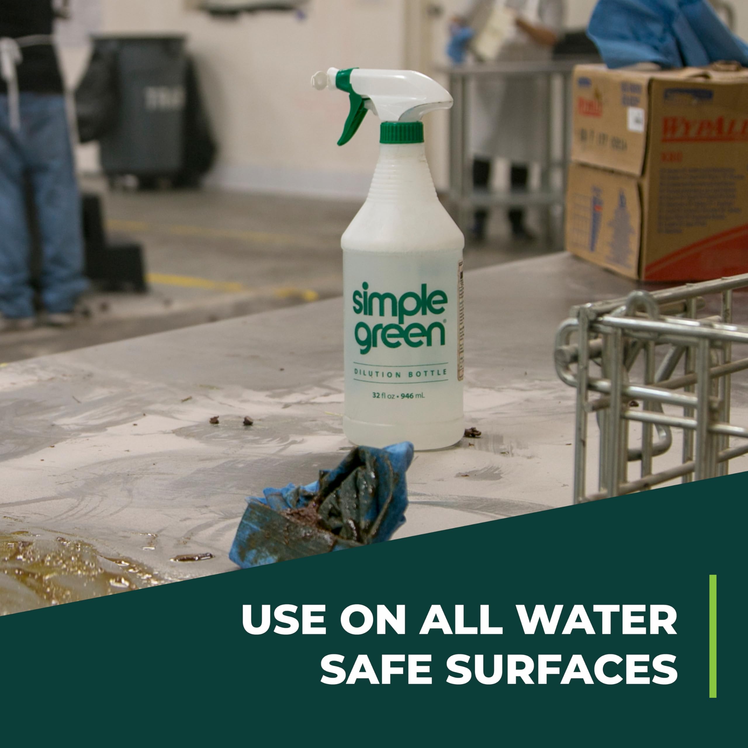 Simple Green 19128 Crystal Industrial Cleaner/Degreaser, 1 Gallon Bottle - Image 7