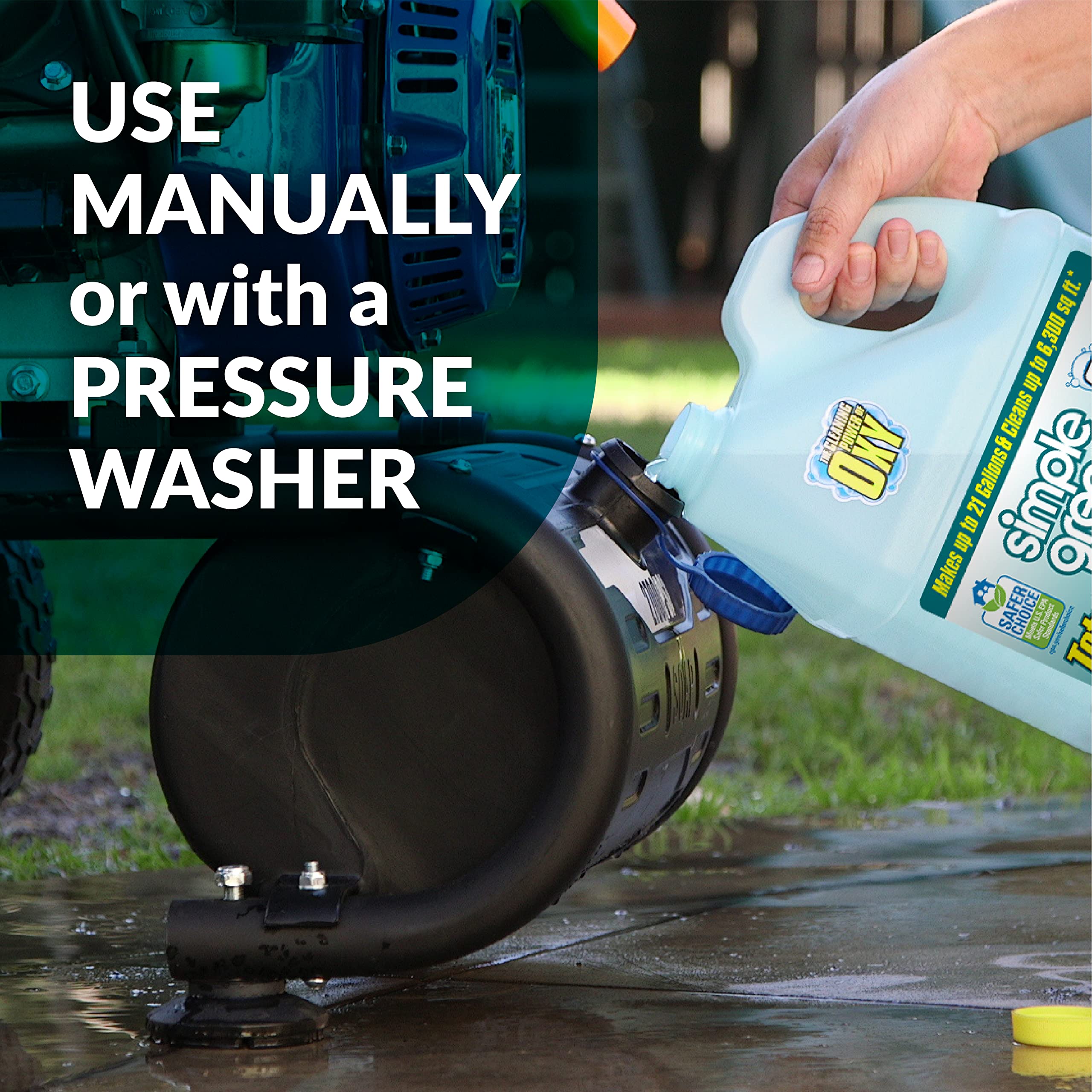 Simple Green Oxy Solve Total Outdoor Pressure Washer Cleaner – 1 Gal - Image 7