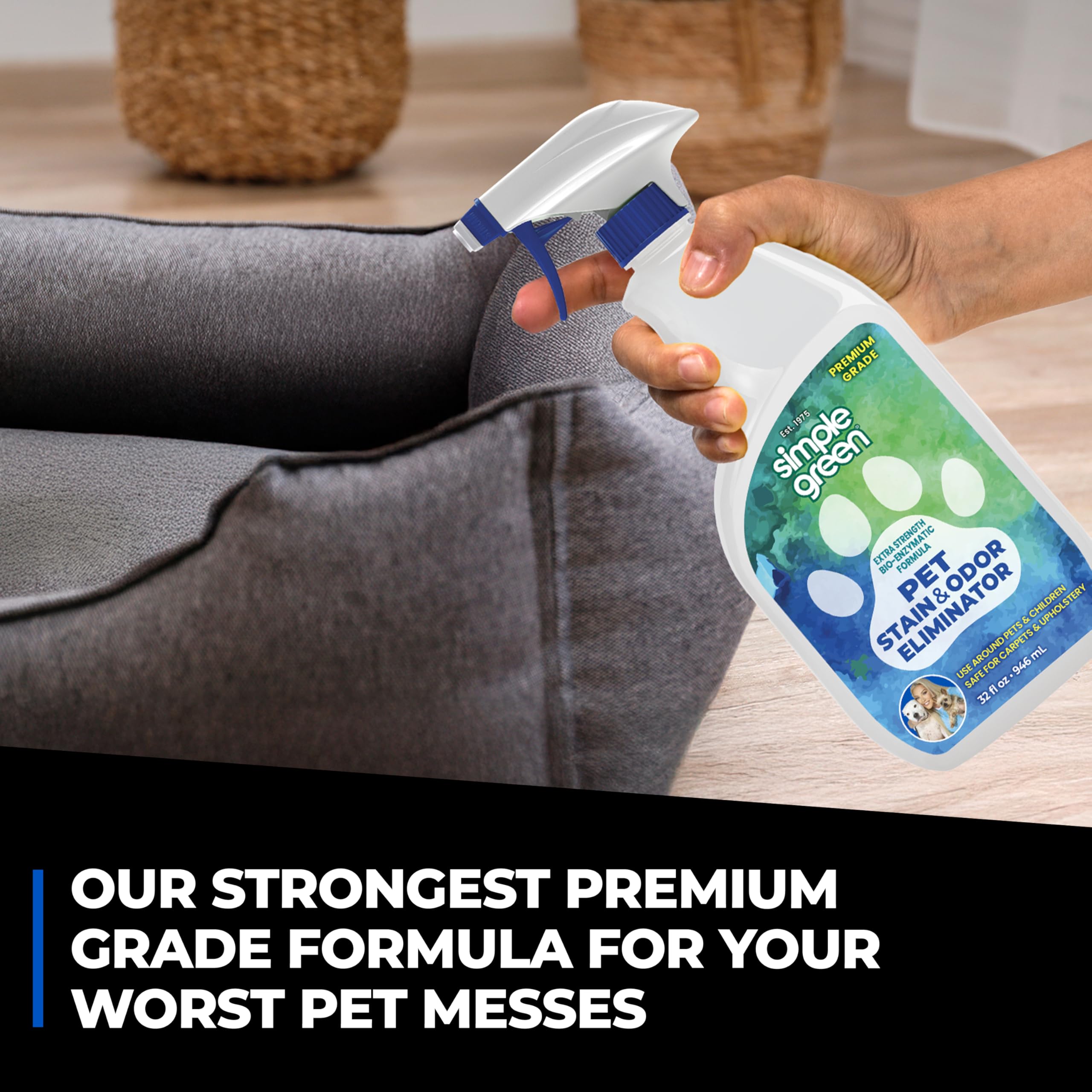 Simple Green Pet Stain and Odor Eliminator 32 oz - Image 3